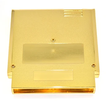 Pozlátené 72 Pin Hra Karty Shell pre NES Kryt Plastový kufrík pre NES Hra Výmenu Kaziet Shell