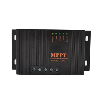 MPPT5012A-DUO-BT MPPT 12A 12V Solárny Regulátor Nabíjania APP Solar Regulator Pre Solárny Panel, Nabíjačky