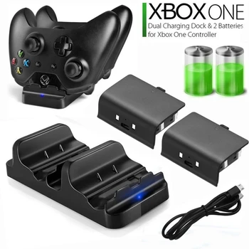 Gamepad Nabíjačka Pre X Box Xbox Jeden S X Radič nabíjateľnej Batérie Náhradné Ovládanie prehrávania A Charge Kit Stojan Nabíjanie USB