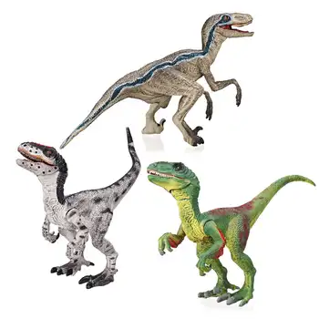 Jurský Velociraptor Dinosaura Simulácia Realisticky Hračky Dinosaurov Údaje Tehly Stavebné Bloky Pre Dieťa Vzdelávací Model