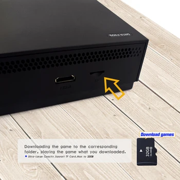 HD Herné Konzoly 64 Bitová Podpora 4K HDMI TV Výstup Postavený V roku 800 Hry Na PS1/GBA Retro Konzoly