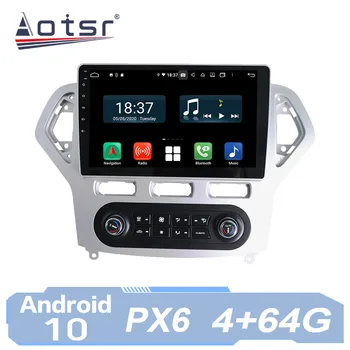 Pre Ford Mondeo 4 2006 - 2010 Android Rádio Auto Multimediálne Video Prehrávač, GPS Navigáciu IPS Displej PX6 Č. 2 Din 2Din AutoRadio