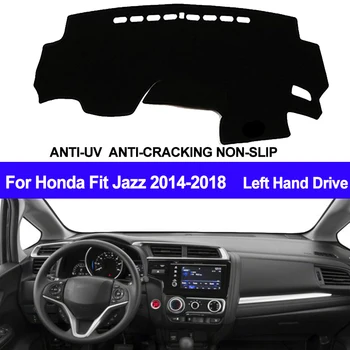 TAIJS Auto Panel Kryt Pre Honda Fit Jazz 3. 2016 2017 2018 Dash Mat Dash Pad DashMat Koberec ANti-UV NON-Slip