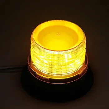 1 Ks Led Žlté Okrúhle Stropné Núdzové Flash Strobo Lampa Auto Rotujúce Bezpečnosti Cestnej Premávky, Výstražné Svetlá Školy Svetlá
