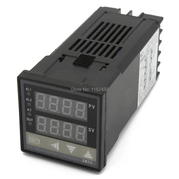 XMTG-8 rampa oneskorenia digitálne pid regulátor teploty (možno nastaviť viacero segmentov program) relé SSR 0-22mA SCR výstup