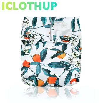 (12pcs/Lot) ICLOTHUP OS Pocket Látkové Plienky,So Stay-Dry Semišu Handričkou Vnútorné,Nepremokavé A Priedušná Hodí Deti 3-15kgs