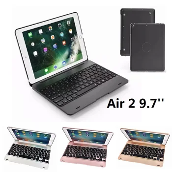 Nový ABS Coque pre iPad Vzduchu 2 Klávesnice Prípade A1566 A1567 Bluetooth Wireless Keyboard Case for iPad Vzduchu 2 puzdra s Klávesnicou, 9.7