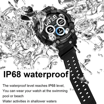 696 TRDT6 Smart Hodinky Vodotesný IP67 Dlhý Pohotovostný Inteligentné Náramkové hodinky Srdcovej frekvencie, Krvného Tlaku, Vonkajší Mužov Športové Smartwatch