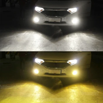 LED Hmlové Svetlo Pre Toyota Corolla Prius Verso Pôdy Cruiser Prado Avensis Allion Aygo Estima Auto Predný Nárazník Hmlové Svietidlo DRL 12V