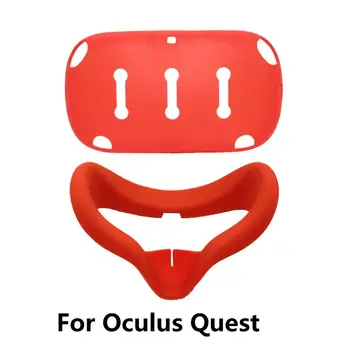 Predný Ochranný plášť Sweatproof Skin Cap Silikónové VR Tvár, Pad Set pre Oculus Quest Príslušenstvo Súprava