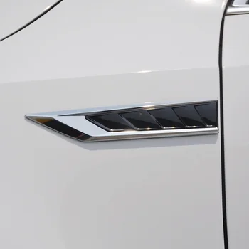 Pre 2016-2019 Škoda Octavia A7 MK3 Auto Originálne Bočné Krídlo Blatník Dvere, Znak, Odznak Nálepky Výbava Auta Styling