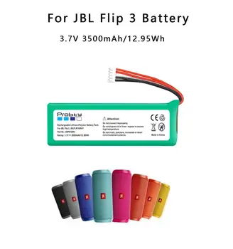 GSP872693 3,7 v 3500mAh Kvalitné Batérie Pre JBL Flip 3 Flip 3 ŠEDÁ GSP872693 P763098 03