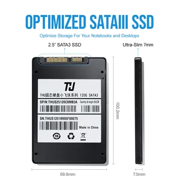 ŠT SATA3 dokonca vzal 120 gb SSD 240GB 480GB 1 TB 2.5