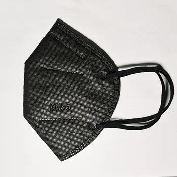 5-200pcs Black KN95 Úst Maska PM2.5 Textílie Ochranné Pleťové Masky Proti Znečisteniu Priedušná Filter Pre Masky Rýchle Dodanie