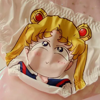 Kawaii Žien spodnú Bielizeň, Nohavičky.roztomilý Kreslený Sailor Moon Dámy Dievča je Roztomilý Lolita Nohavičky Trojuholník Spodky Knickers