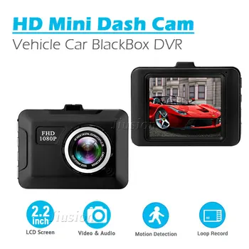 HD Mini Dash Cam Auto Vozidla DVR 2.2