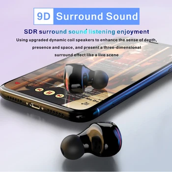 ItiSams M15 TWS Bluetooth Slúchadlá In-ear Bezdrôtové Slúchadlá S Mikrofónom Slúchadlá Slúchadlá Hráč Pre smartphone