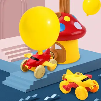 Školstvo Veda Experiment Hračka Inerciálnych Moc Balón Hračka Auto Puzzle Zábava Inerciálnych Motorový Vozeň Balón Hračky Pre Deti Darček