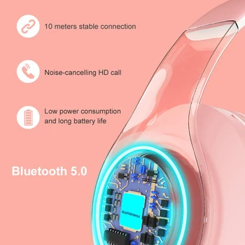 Profesionálne RGB svetlo Slúchadlá Káblové Led Nové Herné Headset 3,5 mm Over-Ear Slúchadlá Mikrofón Pre/PC/PS4 dropship