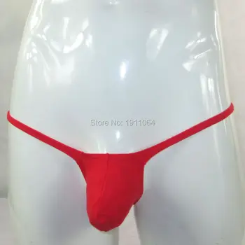 Pánske Puzdro Bikini Vydutie Enhancer Nízky Nárast Mierny Späť G703C Mäkké Jemné Bavlnené 9-farba