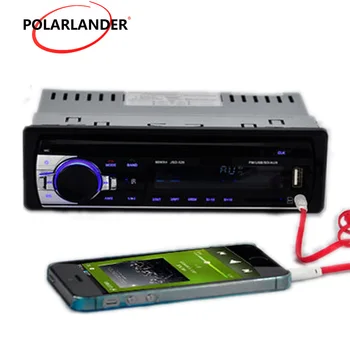 Polarlander 1din autorádia Autoradio Bluetooth Car Stereo Rádio FM, Aux Vstup Prijímač SD, USB 12V In-dash MP3 Prehrávač Multimediálnych súborov