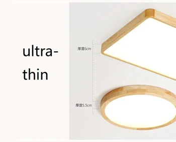 Ultra-tenký LED stropné osvetlenie stropné svetlá pre obývaciu izbu lustre Strop haly moderné stropné svietidlo vysokej 6typ