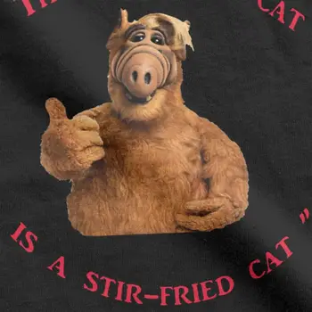 Dobrý Mačka Alf T-Shirts Mužov Tv Komédia Gordon Shumway Komédia Série Alien 100 Premium Bavlna Tee Tričko Krátky Rukáv T Košele Európe