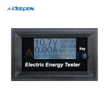 120V DC 20A LCD Aktuálne Metrov Digitálny Voltmeter Ammeter Napätie Wattmeter Tester Indikátor Monitor energie Energie Meter Tester