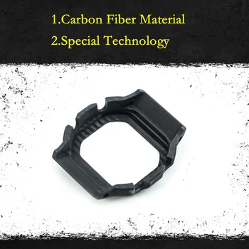 Carbon Fiber Rámu/Prípad Pre DW5600 GW-M5610 Sledovať Príslušenstvo Super Ľahké Odolné voči Korózii