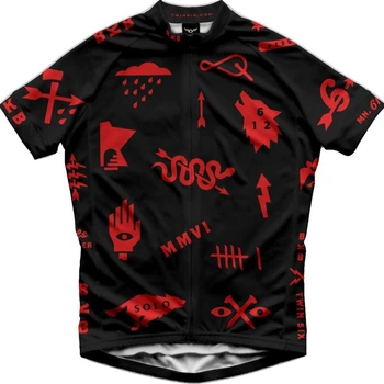 Twin Šesť Tím pro aero Lete cyklistika dres mužov 2020 retro štýl cyklistické oblečenie MTB bike klub klasický cyklus nosiť Športové tričko
