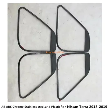 Pre Nissan Terra 2018 2019 2020 Hot Predaj Auto Stick Nehrdzavejúcej Ocele Detektor vo Vnútri Dverí Audio Hovoriť Zvuk Krúžok Lampa Výbava 4pcs