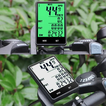 Káblové Bike Počítača Bezdrôtový Požičovňa Stopky Odomete Multifunkčné Nepremokavé Meter Digitálne Snímače Cyklistické Tachometra