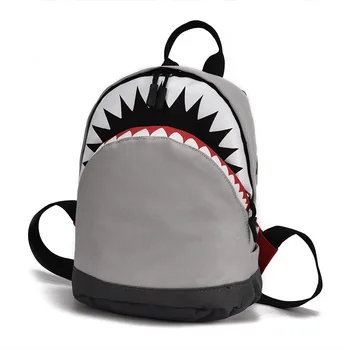 2020 NOVÉ Deti Tašky Shark Úst Detí Školský batoh Pre Chlapcov, Dievčatá Cartoon Plátno Školské Batohy Mochilas Escola Batoh