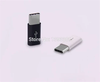 100ks Micro USB Kábel Žena Na 8Pin Muž 30pin Na 8pin 8 Pin/ Micro Usb Na Usb 3.1 Typ C Adaptér Konektor pre iPhone Samsung