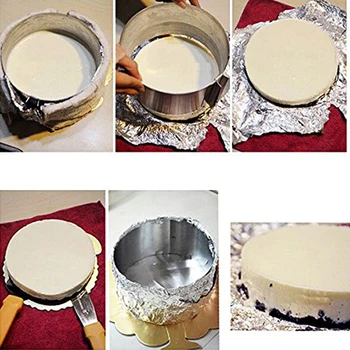 16-30 cm Nastaviteľné Tortu Vrstvený Slicer Nehrdzavejúcej Ocele Zdvíhateľnej Kruhové Mousse Krúžok Rez Nástroj Kolo Tortu Fréza