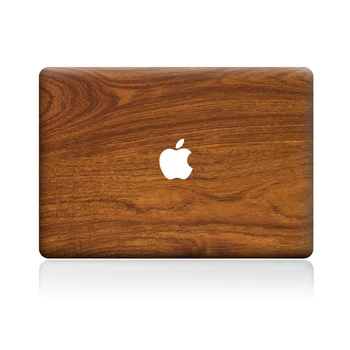 Drevo Notebook Odtlačkový Vinyl PVC Kože Nálepka Pre Macbook Air Pro 12