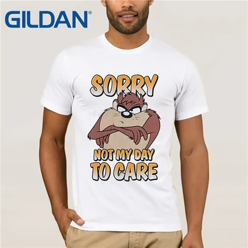 Nové Nwt Looney Tunes Tasmánsky Diabol Prepáč, Že Nie Je Môj Deň Na Starostlivosť T-Shirt Print T Shirt Mens Krátke Rukáv Hot