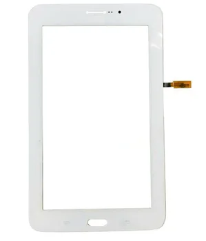 7,0 Palcový Samsung Galaxy Tab 3 Lite SM-T111 T111 SM-T110 T110 Dotykový Displej Sklo Objektívu Digitalizátorom. Sklo Čierne Biele S Páskou