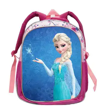 Disney Veľkú Kapacitu Deti Kreslená Postavička batoh školu pre Deti Bagpack Elsa Anna Princezná Aktovka pre dievčatá žiaka