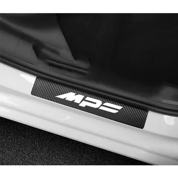 4Pcs Auto Samolepky Pre Mazda MPS Kvalitné Dvere Parapetné Dekorácie, Nálepky Proti Poškriabaniu Kotúča, Auto Doplnky Interiéru