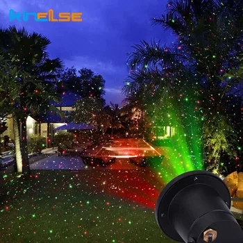 Laserového Svetla Hviezdy Projektor Diaľkové Vianočné LED Záhrada Laserový Projektor Svetlá Statické IP65 Vonkajšie Strany Vianoce Krajiny Svetlo