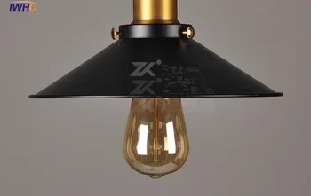 IWHD Edison Retro Vintage LED Stropné Svietidlá Svietidlá Plafon Loft Priemyselné Stropné Lampy, Svetelné Domov Osvetlenie Lampara Techo