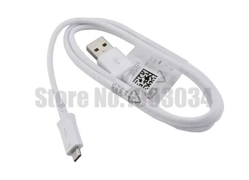 100ks/veľa Micro USB Kábel Pre Samsung Xiao Huawei Nabíjania Charge Biela Nabíjací Adaptér USB, Android Mobilný Telefónny Kábel Kábel