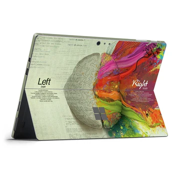 Nový dizajn Pre Micro Povrchu Pro6 pokožky nálepky na povrchu pro 6 povrchu pro 5 Späť Plný Odtlačkový Tablet notebook vinylové Nálepky