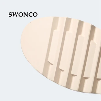 SWONCO dámske Topánky 2018 Jar Jeseň Originálne Kožené tenisky na platforme pošmyknúť na bežné topánky žena klinové topánky pre ženy