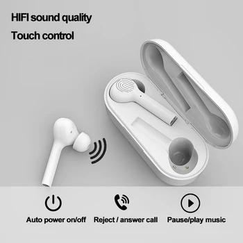 Bluetooth headset V5.0 Bezdrôtové Slúchadlá potlačením hluku Herné slúchadlá HD mic Športové slúchadlá Pre telefón huawei xiao
