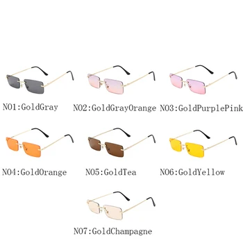 LeonLion Bez Obrúčok Retro Slnečné Okuliare Ženy 2021 Luxusné Okuliare Ženy/Muži Retro Slnečné Okuliare Ženy Zrkadlo Oculos De Sol Feminino