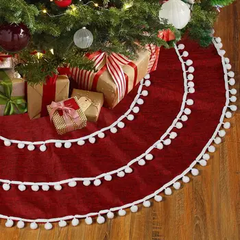 Snowflake Elk Vianočný Stromček, Sukne, Veselé Vianoce Dekor pre Domáce Vianočné Ozdoby Navidad 2020 Vianočné Darčeky na Nový Rok 2021