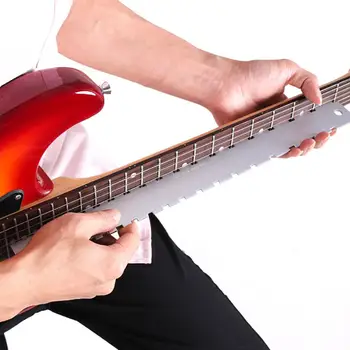 Elektrická Gitara Hmatník Pražce Krku Drážkou Pravítko Pražec Hmatníkom Rovný Okraj Pravítko Na Meranie Luthier Repair Tool