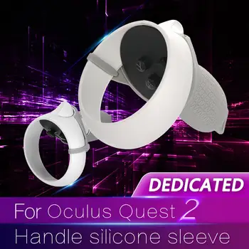 VR Príslušenstvo Pre Oculus Quest 2 VR Radič Rukoväť Chránič Kryt Silikónové Úplné Ochranné Puzdro Pre Oculus Quest2